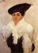 Max Liebermann Portrait of Mrs France oil painting artist